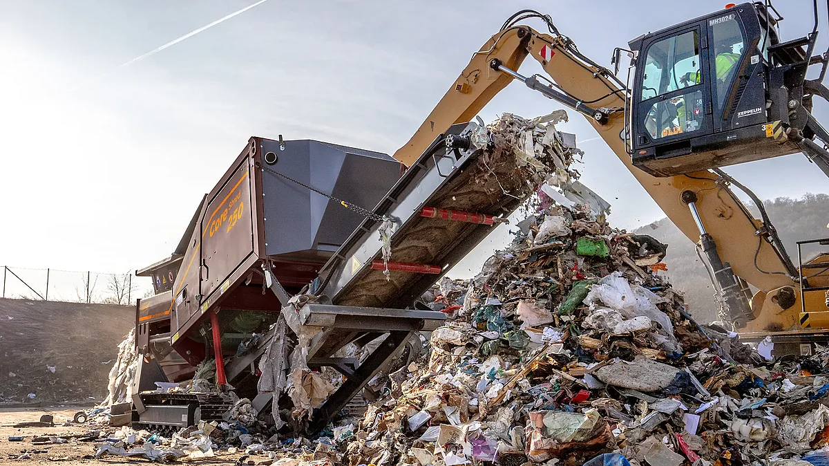 Doppstadt CoreShred 250 - Gewerbeabfall
