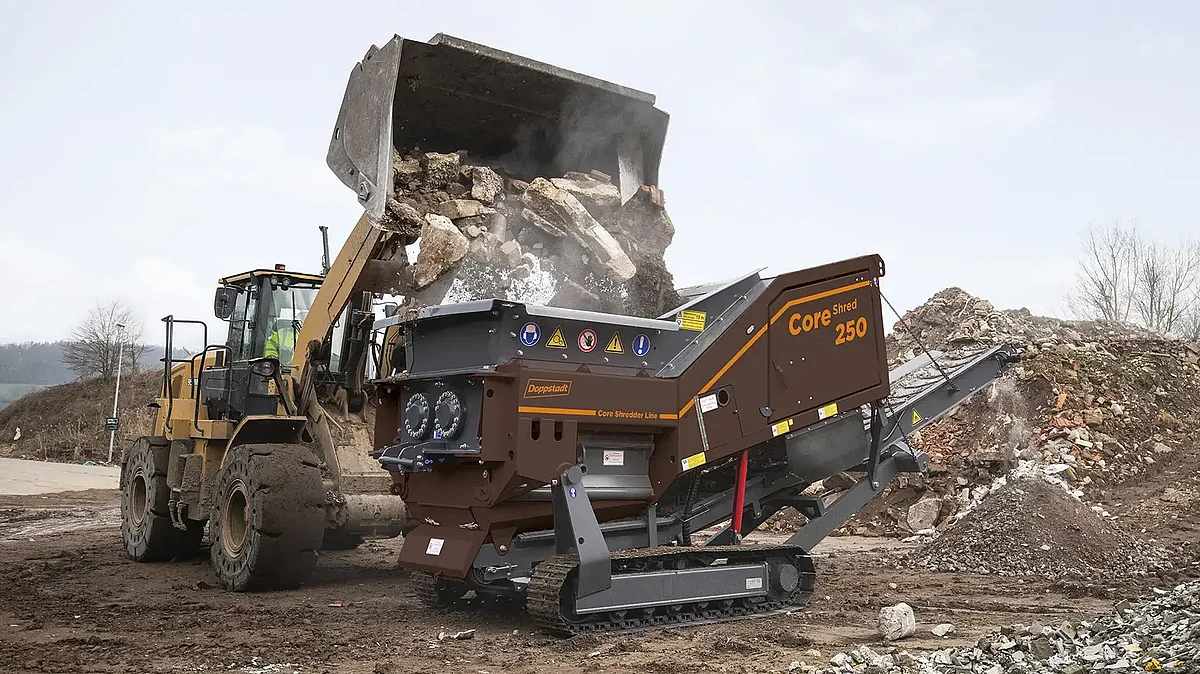 Doppstadt CoreShred 250 - Baumischanfall