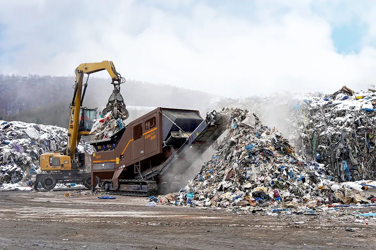 Doppstadt CoreShred 900 - Gewerbeabfall