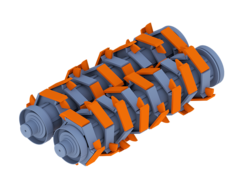 Doppstadt CoreShred - Paddelwellen