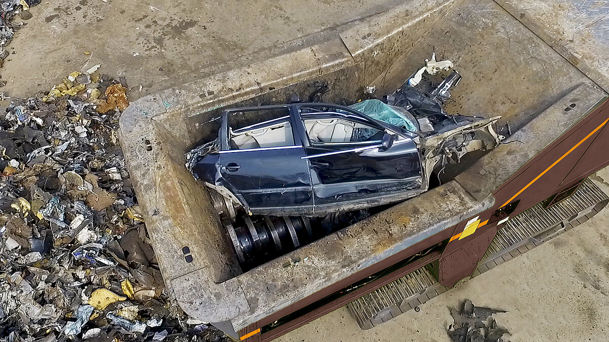 Doppstadt CoreShred 900 - Autoschrott